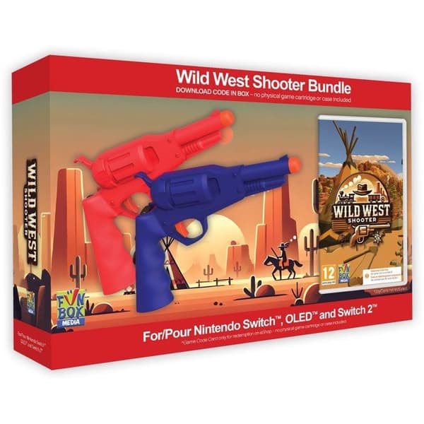 Wild West Shooter-pakke - Nintendo Switch-spil