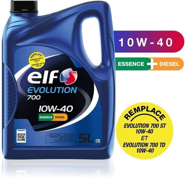 Motorolja - ELF - Evolution 700 10W-40 - 5L