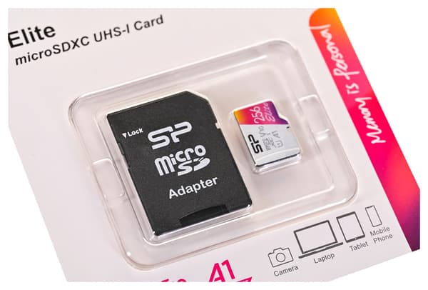 Silicon Power Elite 256 GB MicroSDXC UHS-I Klass 10