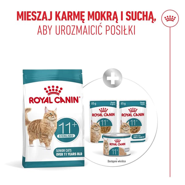 ROYAL CANIN Aging 11+ Sterilized - tørfoder til katte - 4 kg