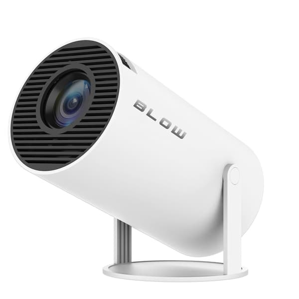 BLOW AndroidTV HD Cinema WHITE bærbar projektor