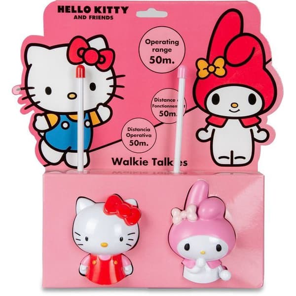 3D walkie-talkie - BØRNEKØRETØJ - Hello Kitty - 4-årige