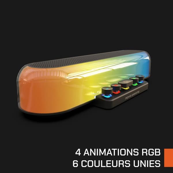 Gaming soundbar - NOVA GAMING - Ursae - RGB LED - Sort