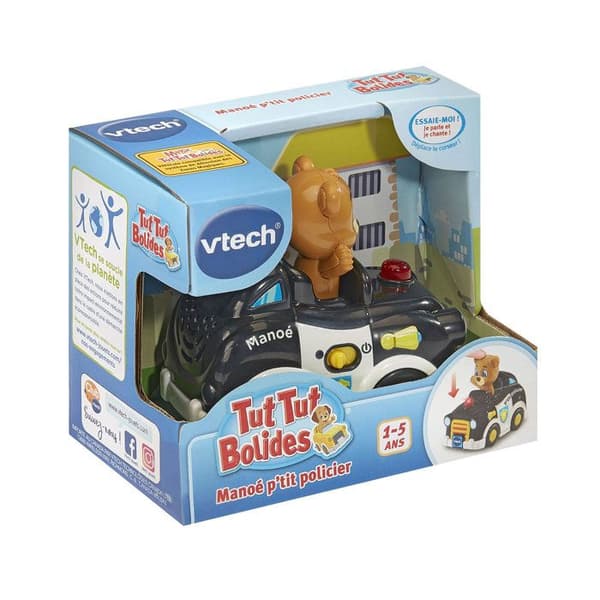 VTECH - TUT TUT -AUTOJA - ELÄINAJONEUVOT - Monivärinen