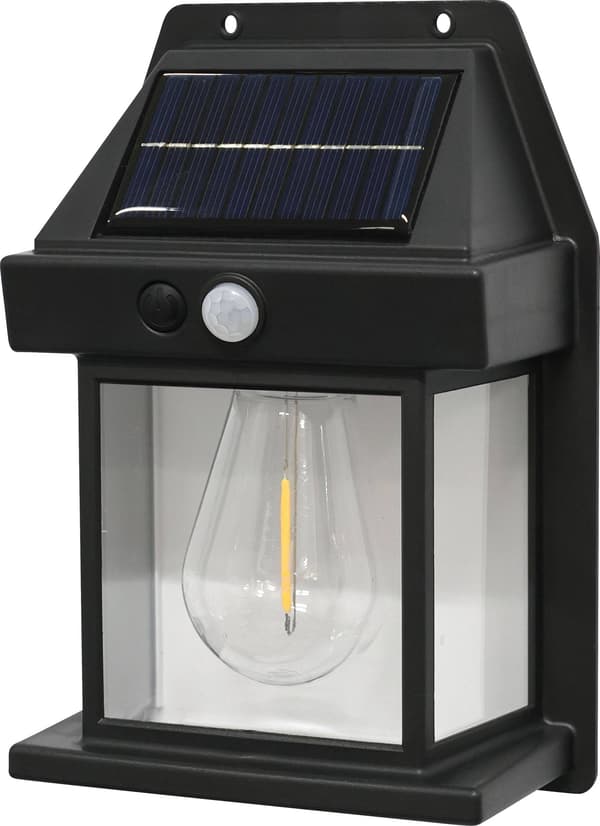 Solcellevæglampe - GALIX - G2601 - Bevægelsessensor - 36 Lumen