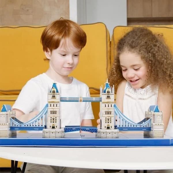 3D-pussel - Tower Bridge - Byggspel - EXPLORA - 120 bitar - Från 8 år