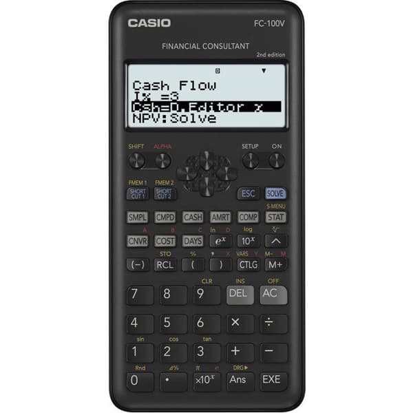 Casio FC-100V lommeregner