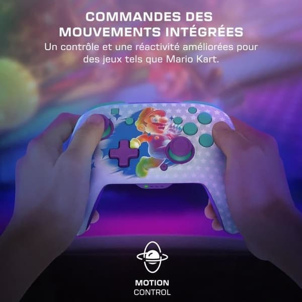 Trådløs spilcontroller til Nintendo Switch™ - TURTLE BEACH - TBC-8101-95 - Rematch™ Invincible Mario