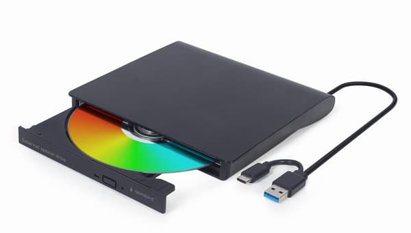 Gembird DVD-USB-031 Eksternt USB DVD-drev, sort