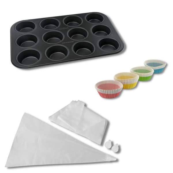 3-delt specialmuffinsæt - NIROSTA