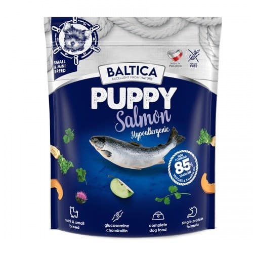 BALTICA Excellent Puppy Salmon Hypoallergenic Små racer - tørfoder til hunde - 1 kg