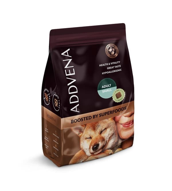 ADDVENA Boosted by superfoods Adult Small Beef - tørfoder til hunde - 2,5 kg