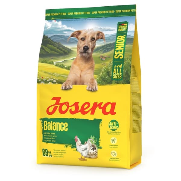 JOSERA Senior Balance - tørfoder til hunde - 3 kg