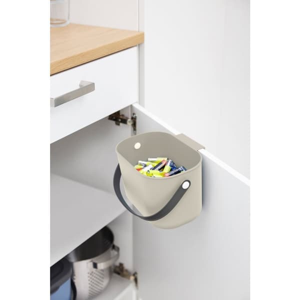 Rotho ALBULA Bioaffaldsbeholder 3,2L Cappuccino