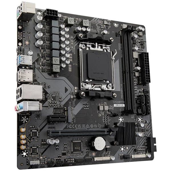 Moderkort - GIGABYTE - A620M H - Micro-ATX-format - AMD A620-chipset - DDR5 och PCIe 4.0