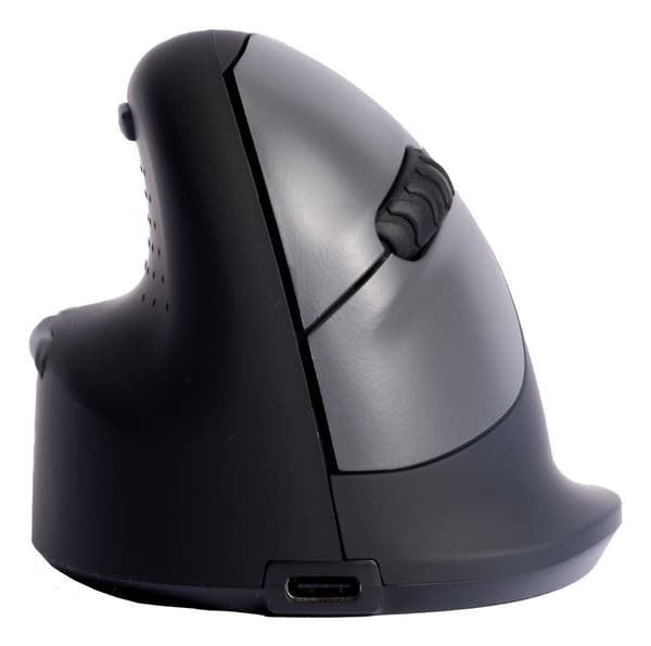 R-Go HE ergonominen hiiri vasen Bluetooth musta/hopea