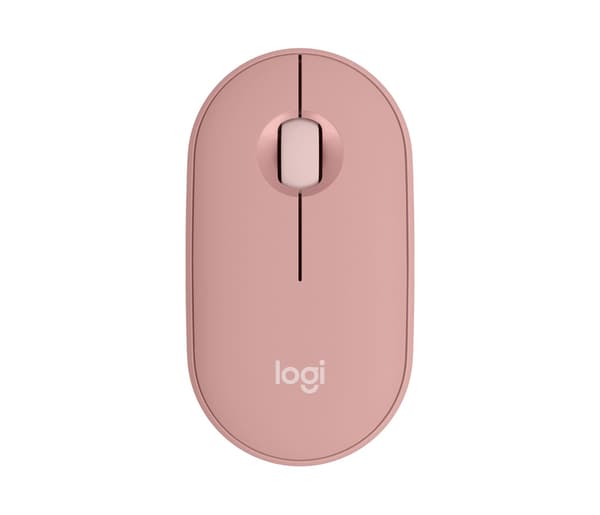 Logitech 910-007014 mus för resor, ambidextrös, RF trådlös + Bluetooth optisk, 4000 DPI