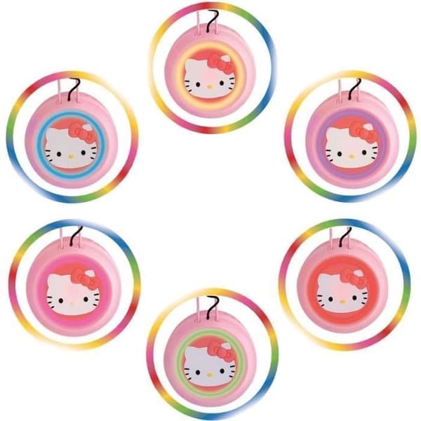 Justerbart Bluetooth-headset med mikrofon - HELLO KITTY - USB-kabel - Lydkabel - Fra 3 år