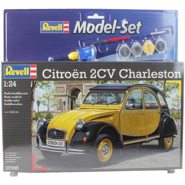Modelbil - REVELL - Modelbyggesæt - Stranger Things - GMC WSQK Squawk Van - Inkluderer lim, maling og tilbehør
