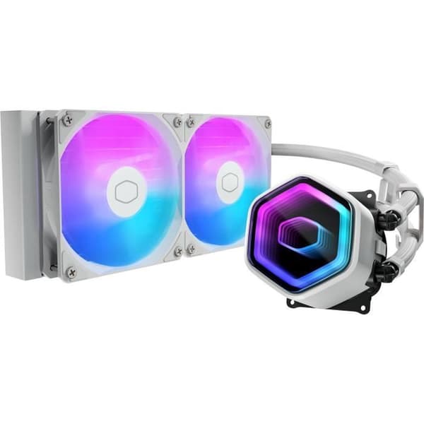 PC-kylning - COOLER MASTER - MLW-D24M-A18PA-RW - MasterLiquid 240 Core II WHITE ARGB