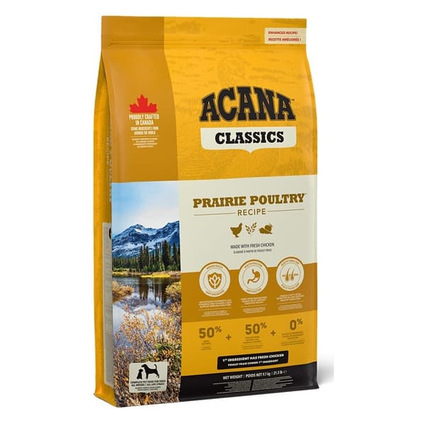 ACANA Classics Prairie Poultry - torrfoder för hundar - 9,7 kg