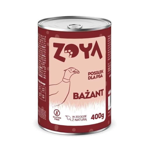 ZOYA Fasan - vådfoder til hunde - 400 g