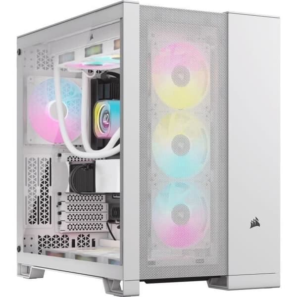 PC-chassi - CORSAIR - 6500D Airflow Dual Chamber Super Mid-Tower - Vit
