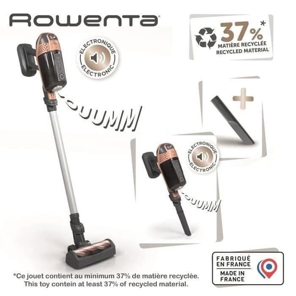 SMOBY - Rowenta X Force Flex støvsugerkost - 3 år gammel