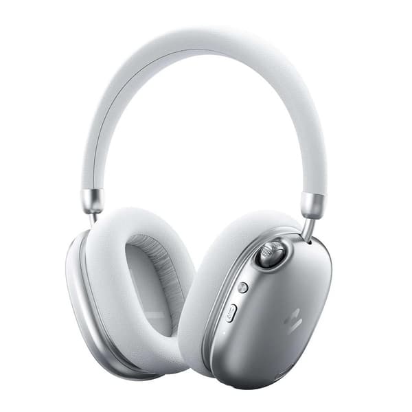 Havit Space S1 - trådlösa brusreducerande Bluetooth-hörlurar (silver)