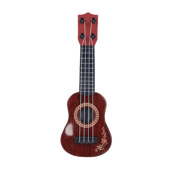 Mini Guitar 26 cm Trælook/Brun