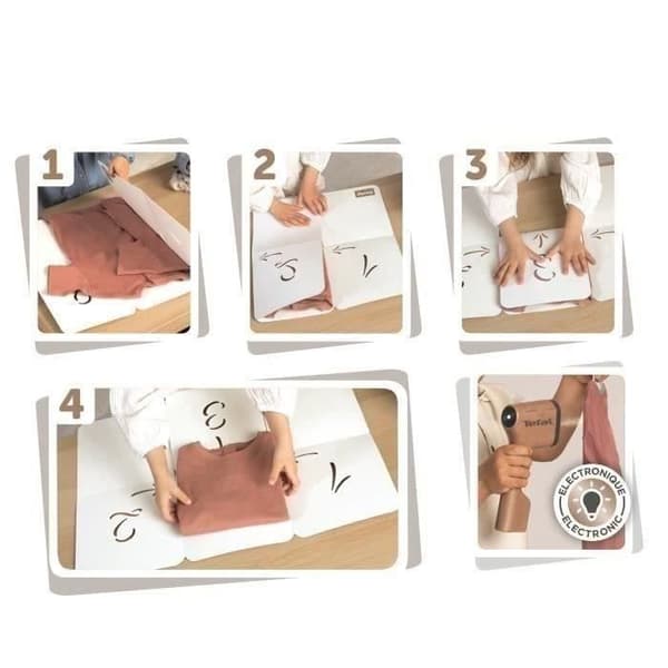 SMOBY - Tefal Smooth & Fold Set - från 3 år