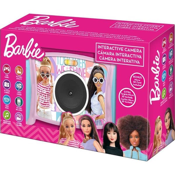 Interaktiv kamera - BARNKORT - Barbie - Ålder 3+