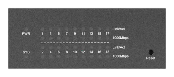 TP-Link Omada 16-portars Gigabit Smart Switch med 2 SFP-platser