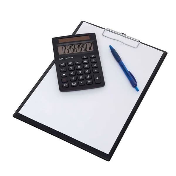 Bordlommeregner - MAUL - ECO 650 - 12 cifre - Sort