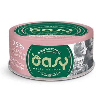 OASY More Love Kyckling med skinka - våtfoder för katter - 70 g