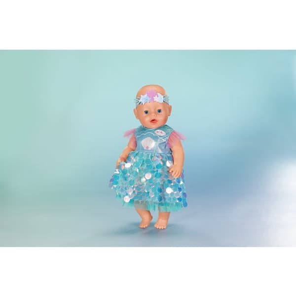 BABY BORN - Sjöjungfruklänning - Accessoar - 43 cm