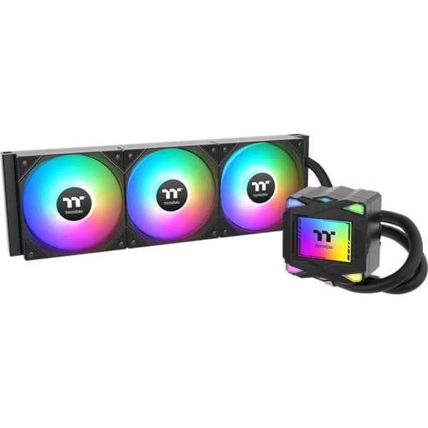 THERMALTAKE - LA360 ARGB Sync - AIO Vandkøling - 120 mm Blæsere - ARGB Intel AMD - Sort