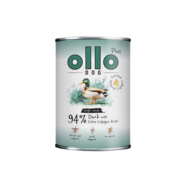 OLLO Plus Kollagen And - vådfoder til hunde - 400 g