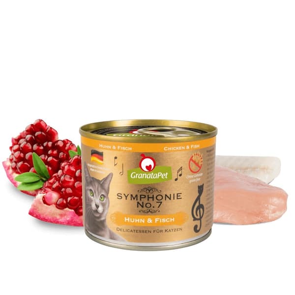 GRANATAPET Symphonie No.7 Kylling og fisk - vådfoder til katte - 200 g