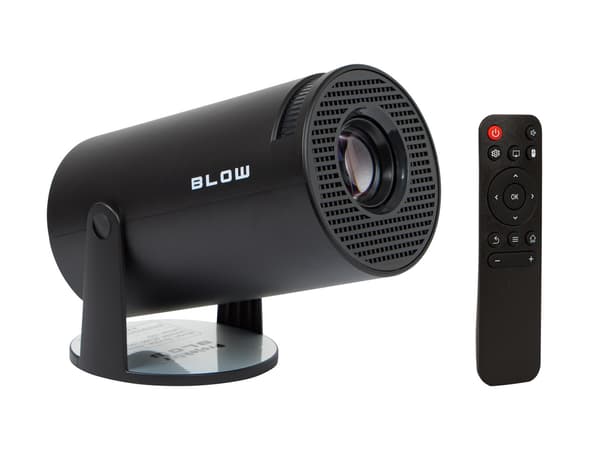 BLOW AndroidTV HD Cinema SORT Bærbar Projektor