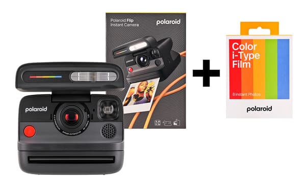Polaroid Flip 79 x 79 mm Svart