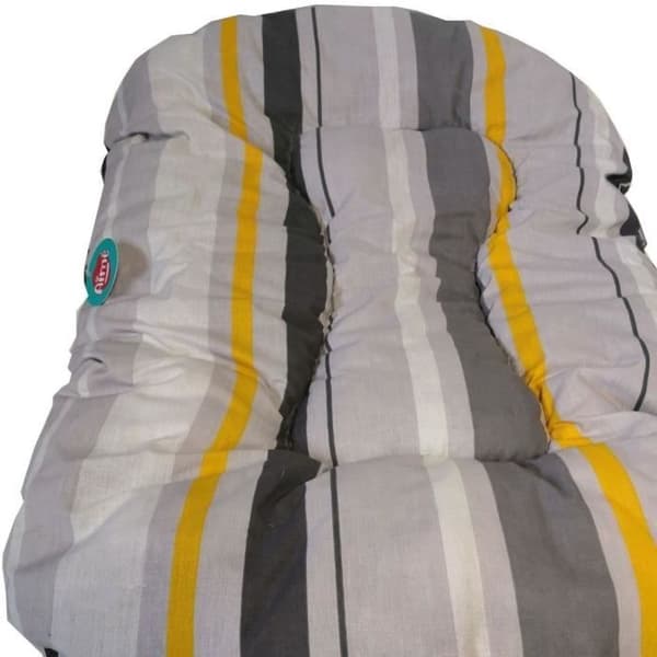 Hundeseng - AIME - Oval hynde - 90 cm - Grå