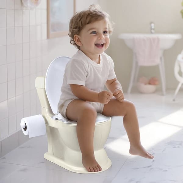 Dolu Toiletpotte + Lys og Lyd Beige