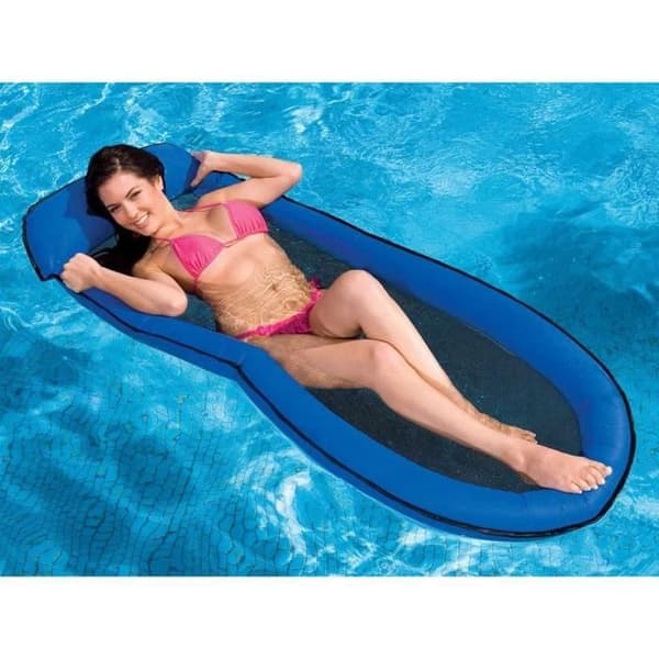 INTEX Mesh halvt nedsænkbar poolmadras