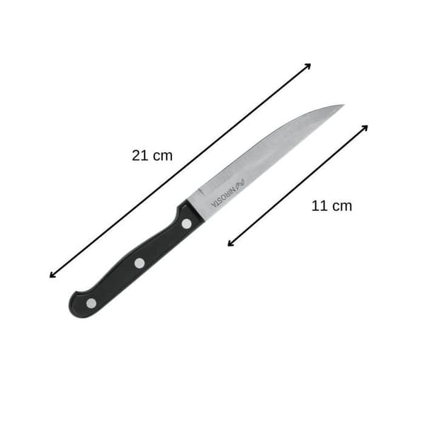 Sæt med 4 bøfknive - NIROSTA - 21 cm