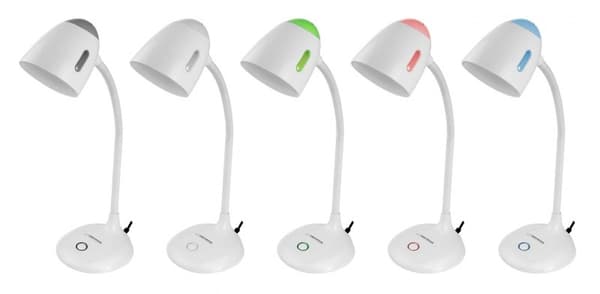 Esperanza ELD110W pöytävalaisin E27 12 W LED valkoinen