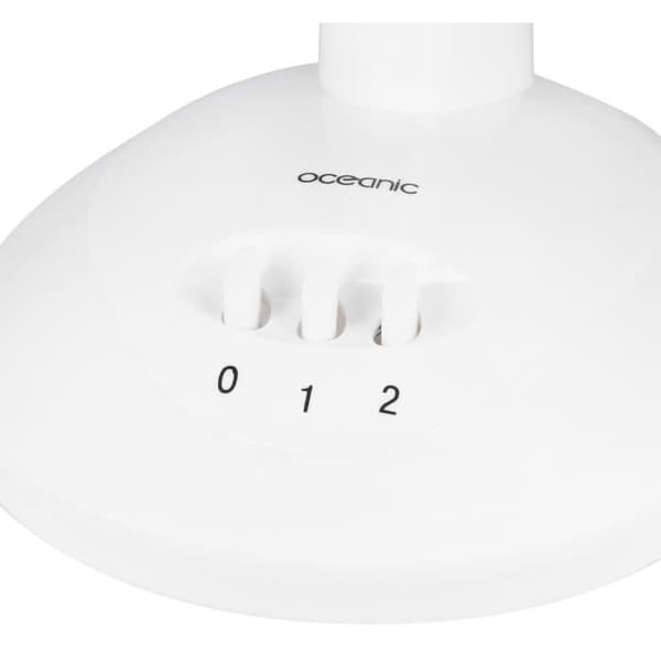 Bordventilator OCEANIC - 30W - Diameter 23 cm - 2 hastigheder - Oscillerende - Hvid