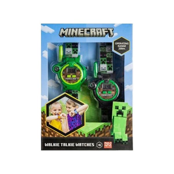 Walkie-talkie-klocka - BARNLICENS - Minecraft - Ålder 6+