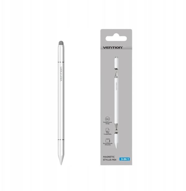 Vention 3-i-1 magnetisk stylus VIT