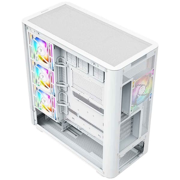MODECOM Volcano Volcano AQ400 ARGB Midi Hvid